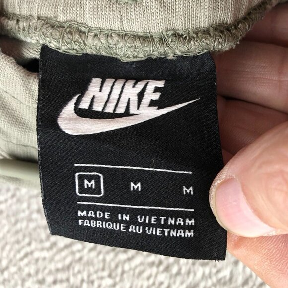 Nike Mens Athletic Short Medium Drawstring Pull On Running Activewear Green - Picture 3 of 14